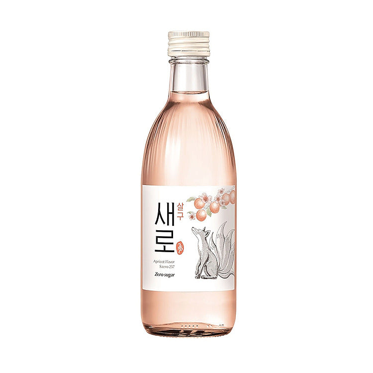 樂天韓國燒酒 杏子味 零糖 LOTTE SOJU Apricot Flavour Zero Sugar 360ML 12%