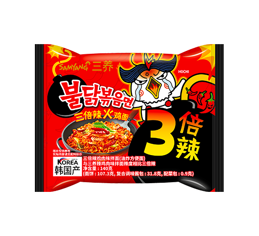三養 三倍辣雞麵 SAMYANG Hot Chicken Flavour Ramen 3x Spicy 140g