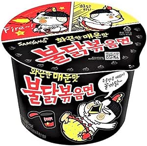 三養 辣雞麵 (碗) SAMYANG Hot Chicken Flavour Ramen in Bowl 105g