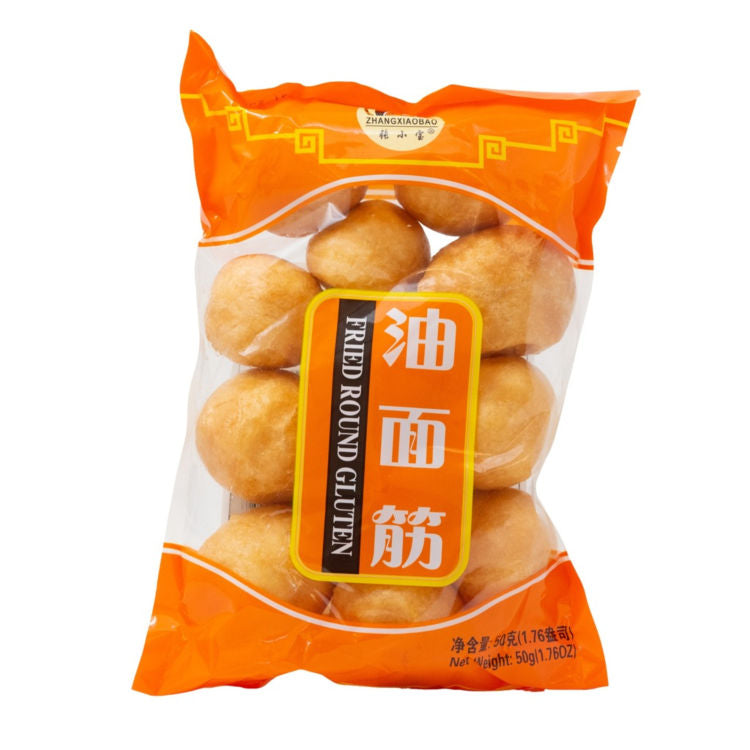 源之優品油面筋/素生根 PREMIUM GOODS Fried Gluten Ball 50g