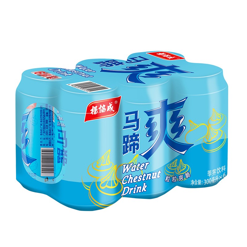 杨协成马蹄爽300ml*6罐 YEOS WATERCHESTNUT DRINK300ml * 6 cans