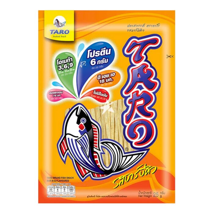 鱈魚香絲 燒烤味 TARO Fish Snack BBQ Flavour 52g