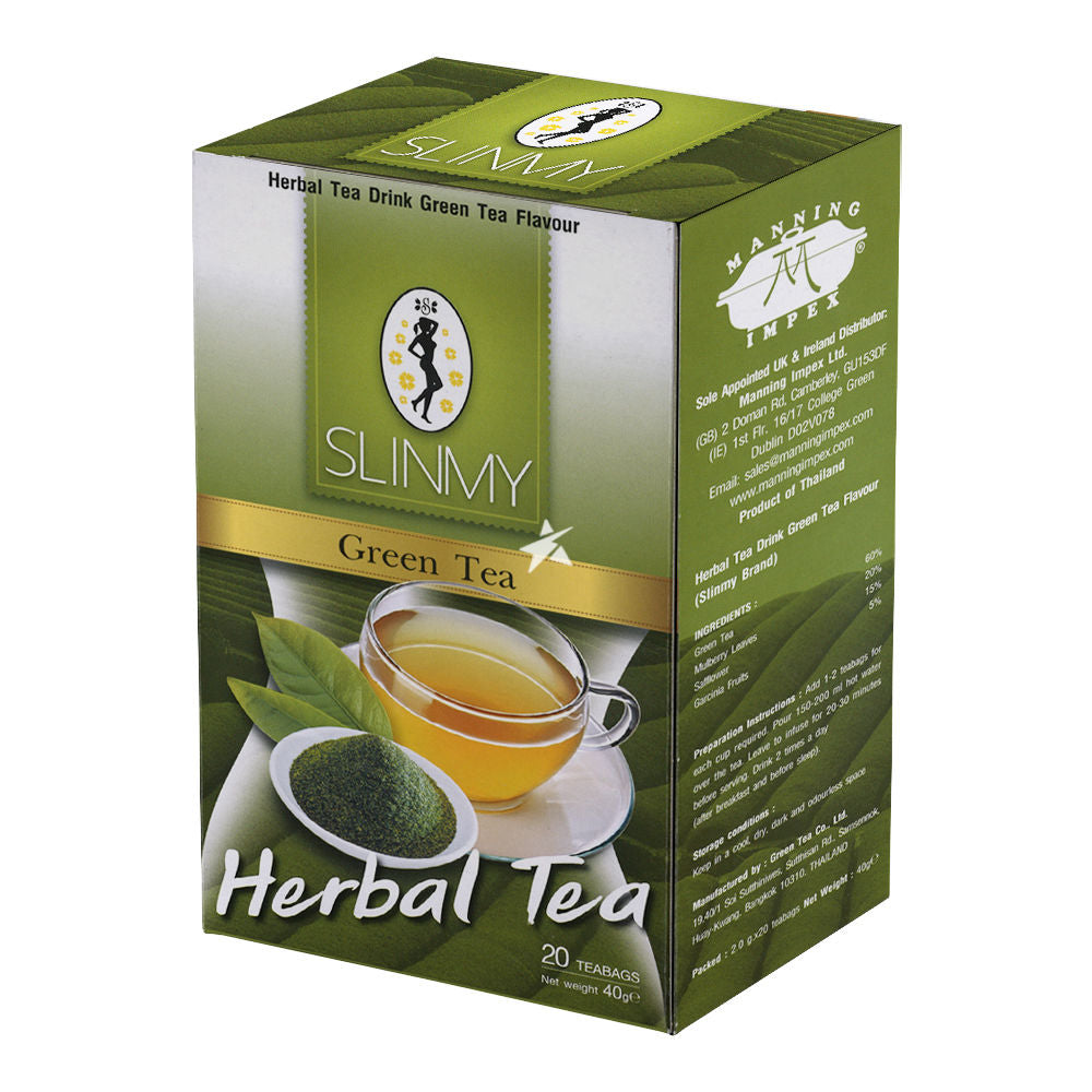 秀美樂 植物茶 綠茶 SLINMY Herbal Tea Drink Green Tea Flavour 20x2g 40g