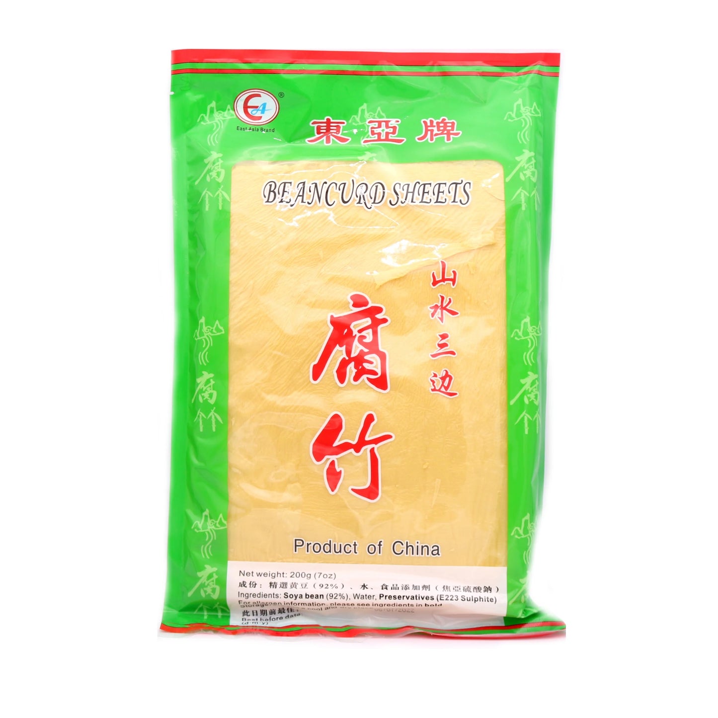 東亞 豆腐皮 EA Beancurd Sheets 200g