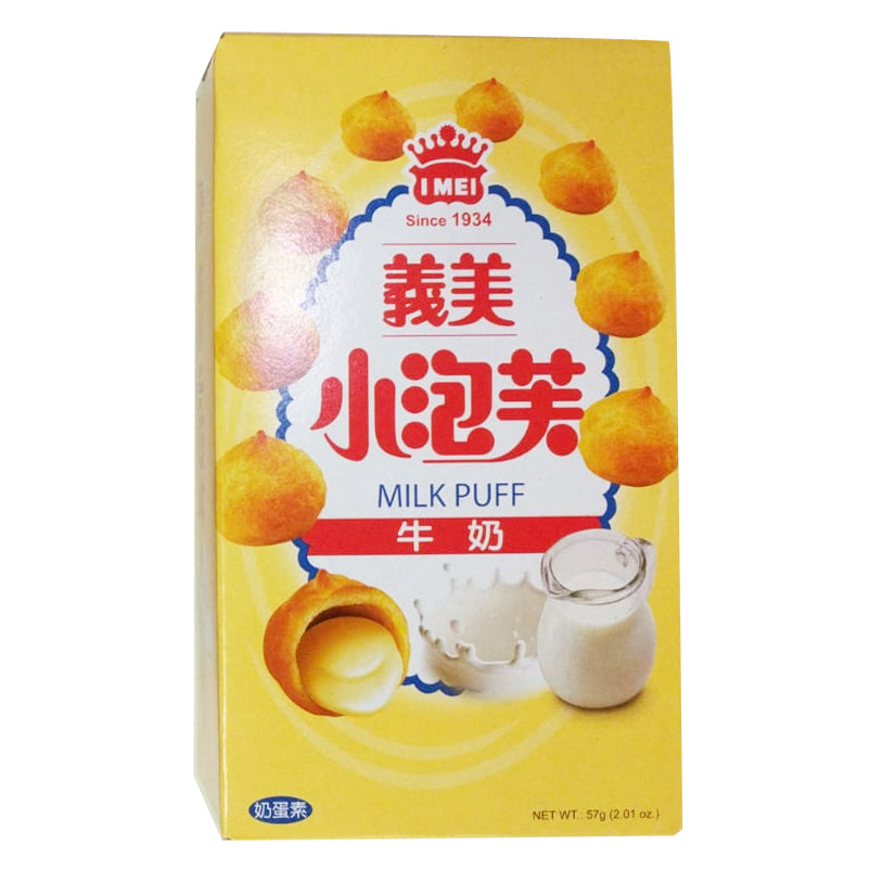 義美 牛奶小泡芙 IMEI Milk Puff 57g