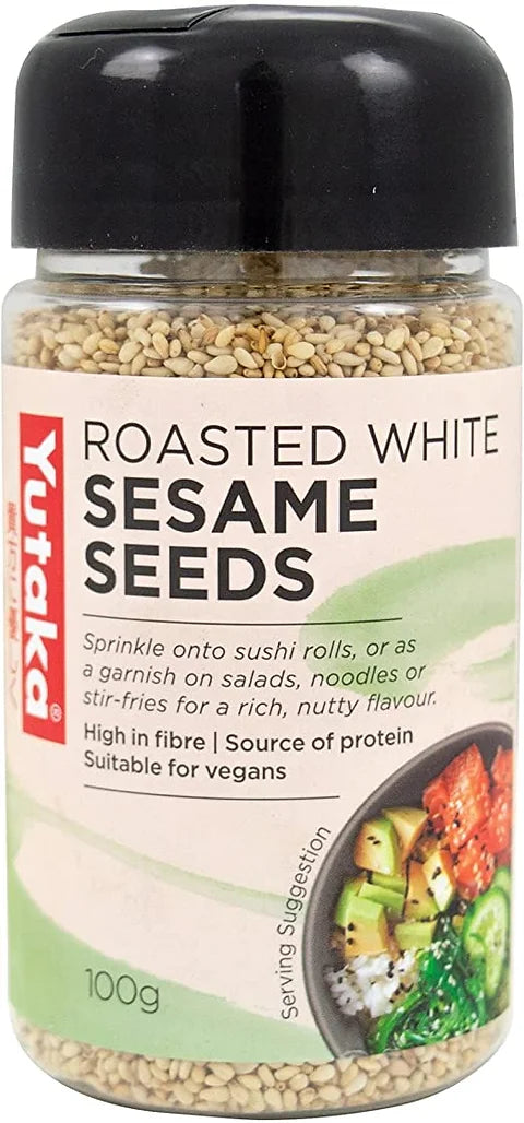 白芝麻 YUTAKA White Roasted Sesame Seeds 100g
