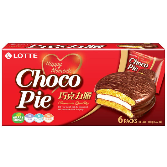 樂天巧克力派 LOTTE Choco Pie (6pcs) 168g