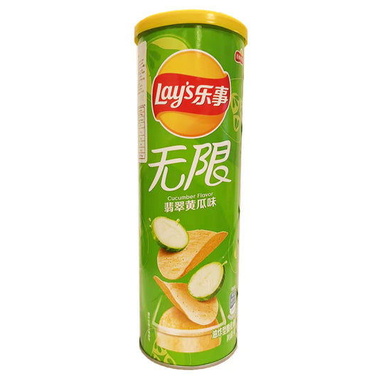 樂事薯片 黃瓜味(紙罐) Lay's Potato Chips Cucumber Flavour (in Canned)  90g