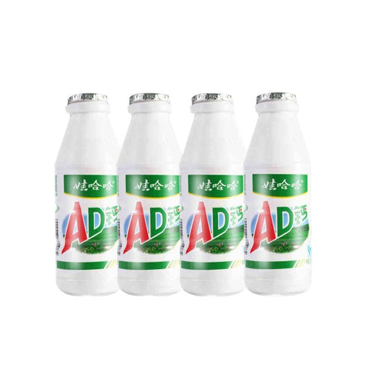 娃哈哈 AD钙奶 Wahaha AD calcium milk 4Pack 220ML