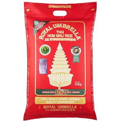 皇族泰國香米 Royal Umbrella 100% Pure Jasmine Rice 10KG