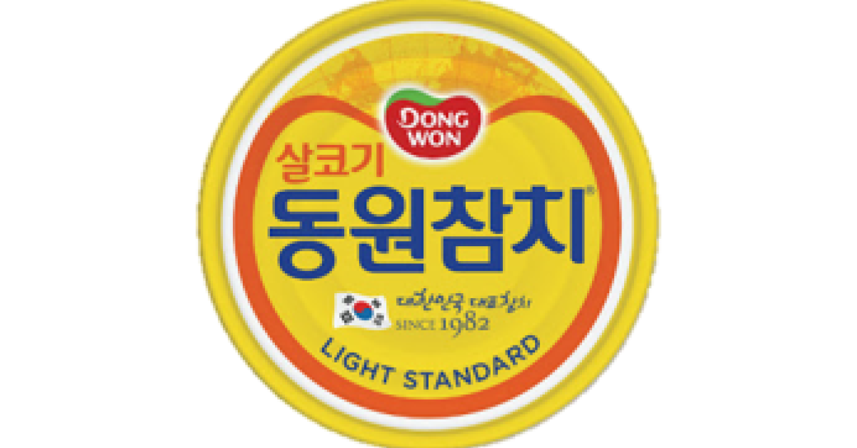 東遠 鮪魚罐頭 塊狀 (清淡型) DONGWON Canned Tuna Light Standard Flavour 150g