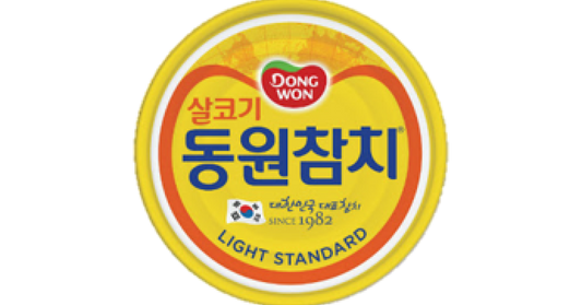 東遠 鮪魚罐頭 塊狀 (清淡型) DONGWON Canned Tuna Light Standard Flavour 150g