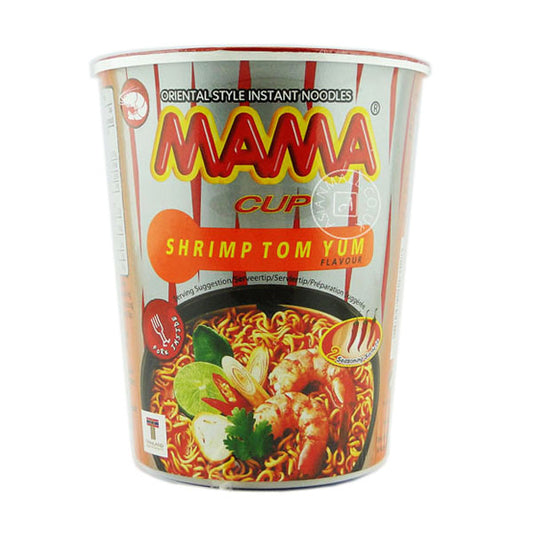 媽媽牌杯麵 冬陰功蝦味 MAMA Oriental Style Instant Cup Noodles Shrimp Tom Yum Flavour 70g