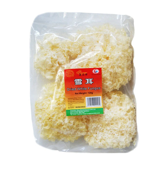 東亞 雪耳(原黄色) EA White Fungus (Natural Yellow) 120g