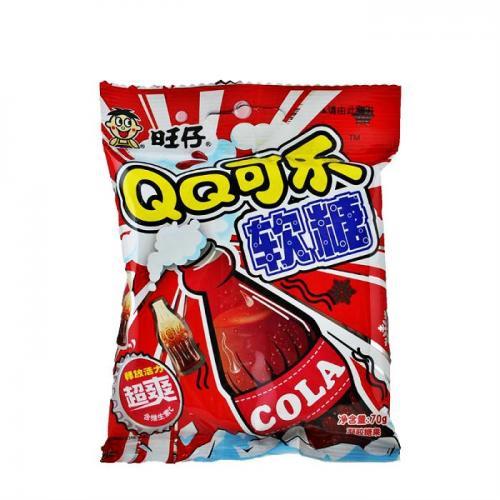 旺仔 QQ糖 可樂味 WANT WANT QQ Gummy Candy Cola Flavour 70g