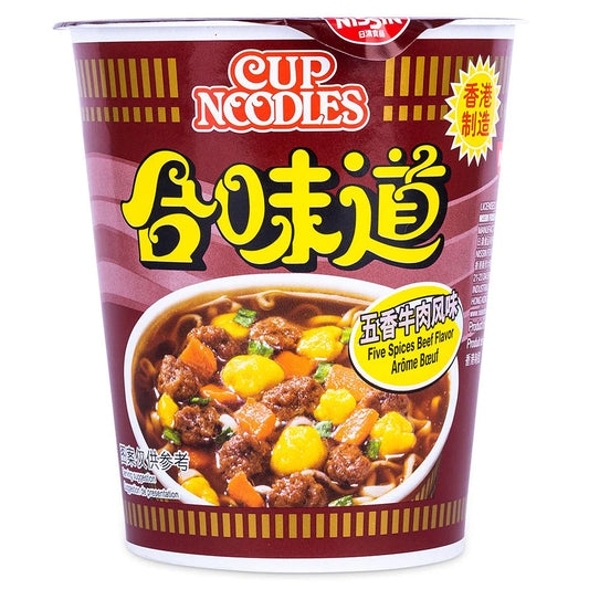 日清 合味道 五香牛肉味 NISSIN Cup Noodle Five Spices Beef Flavour 69g