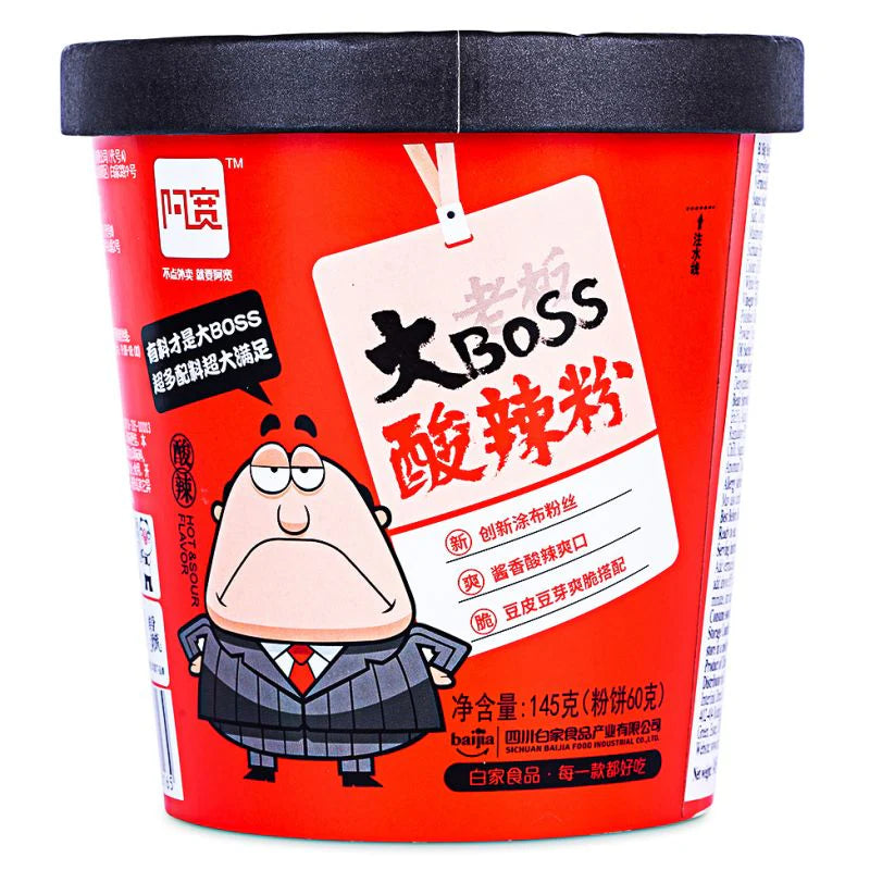 阿宽大BOSS酸辣粉 AK Big Boss Hot & Sour Vermicelli Bowl 145g