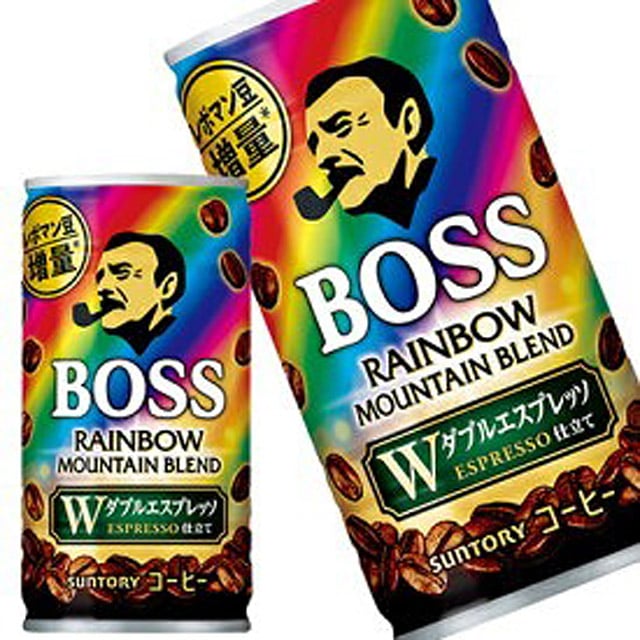 三得利老板彩虹山混合咖啡罐裝 185g Suntory Boss Rainbow Mountain Blend Coffee 185g