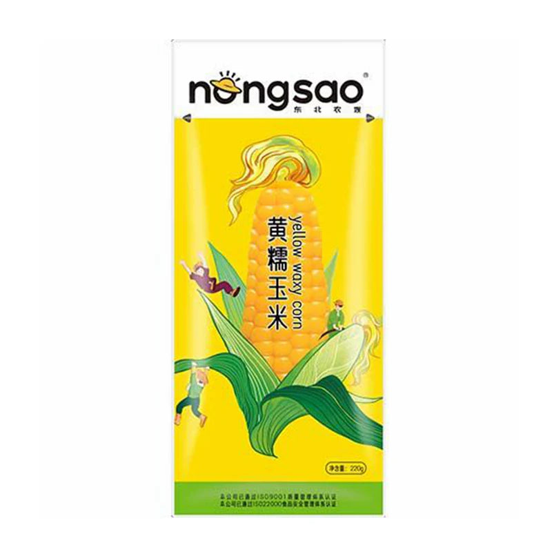 东北农嫂 糯玉米 黄色 NORTHEAST PEASANT MADAME Waxy Corn Cooked Yellow 220g