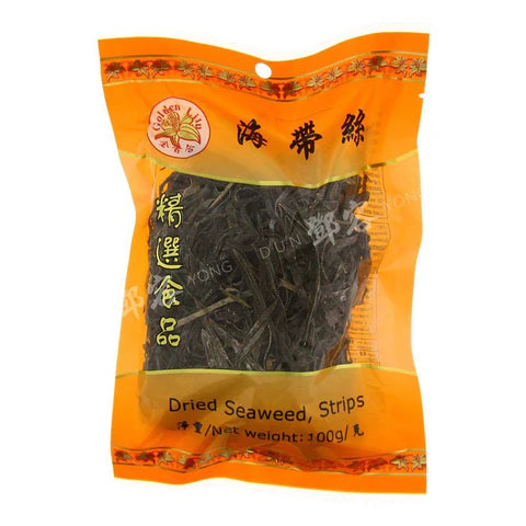 金百合 海帶絲 GOLDEN LILY Dried Kelp Seaweed Strips 100g