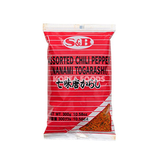 愛思必 七味唐辛子 S&B Shichimi Togarashi (7-Spice Chilli Powder) 300g