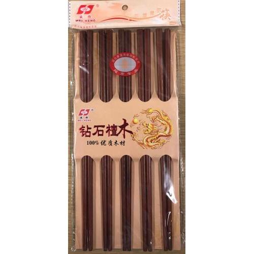 木筷 Wood Chopsticks 5 Pairs