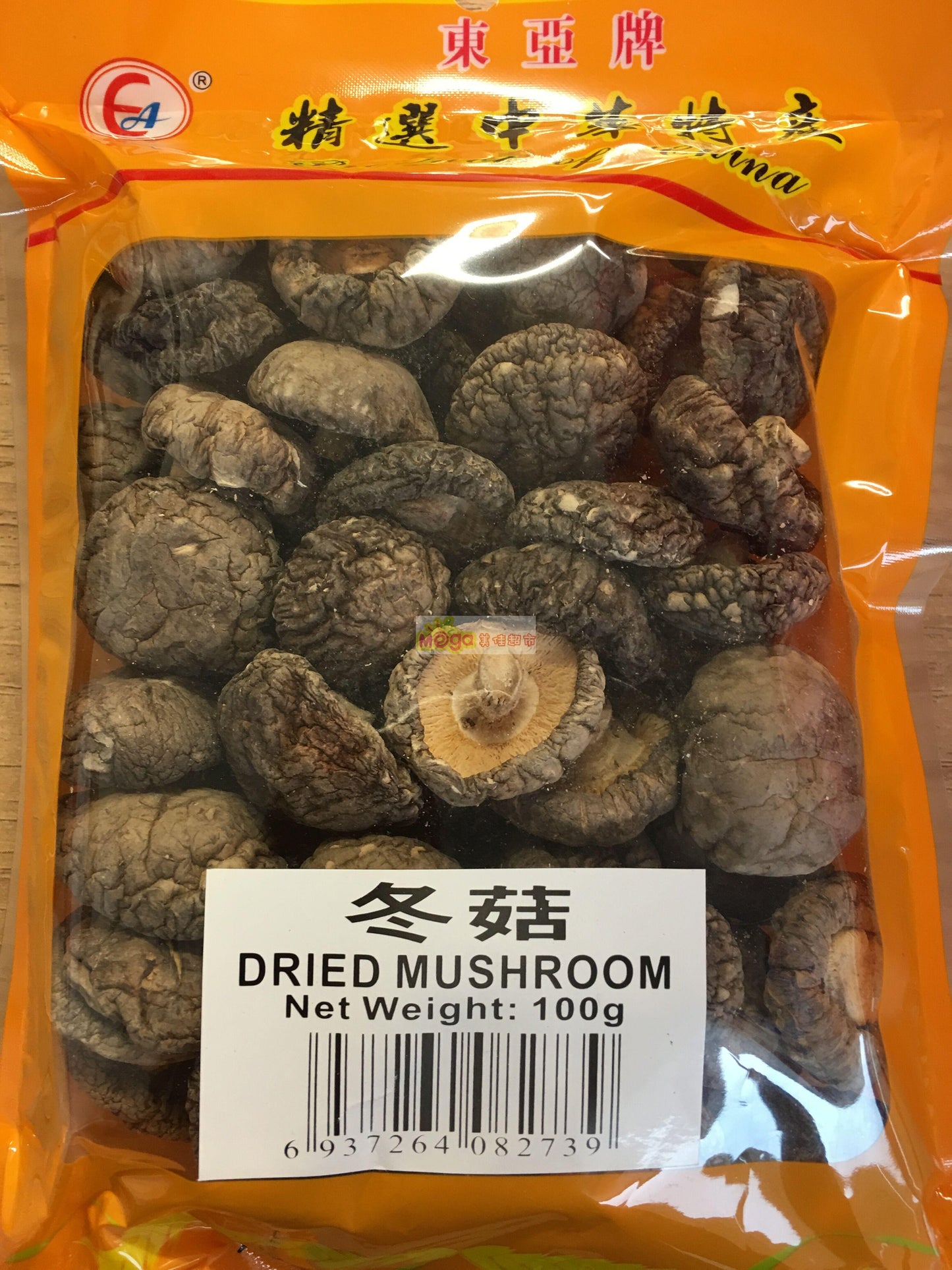 東亞 冬菇 EA Dried Mushroom 100g