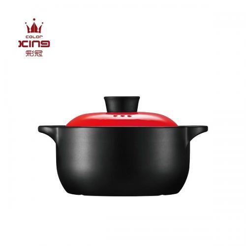 彩冠 陶瓷耐熱砂鍋 Xing Casserole with Lid 4L