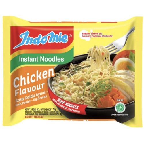 營多拉麵 雞肉風味 INDOMIE Instant Noodles Chicken Flavour 70g