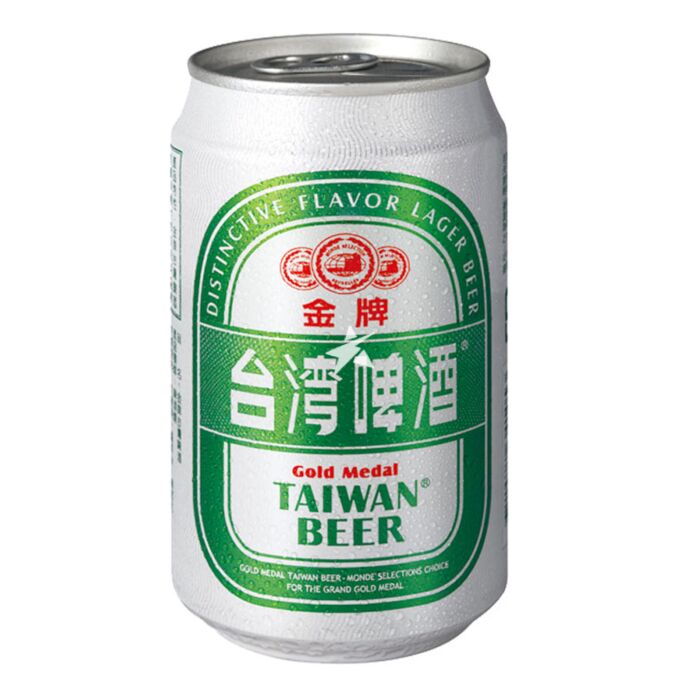 金牌台湾啤酒 Gold Medal Taiwan Beer 330ML 5%