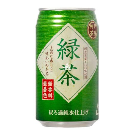 神戶茶房 緑茶 Tominaga Green Tea 340ML