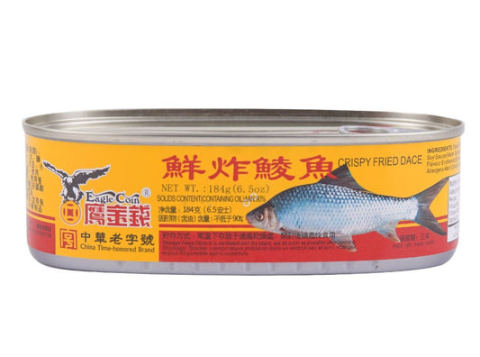 鷹金錢 鮮炸鯪魚罐頭 EAGLE COIN Fried Dace 184g