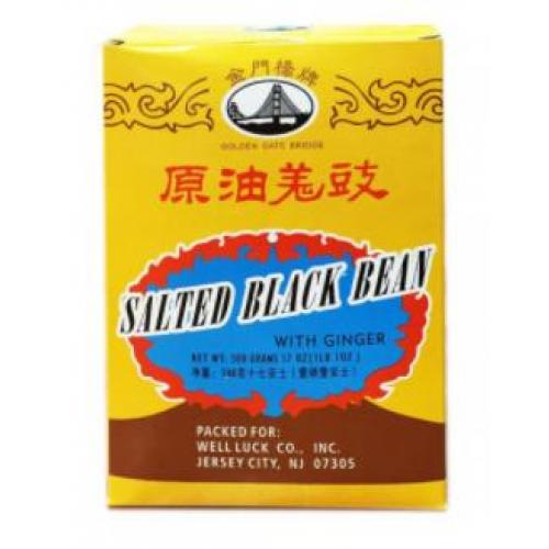 富榮 原油薑豉 (盒裝) FURONG Salted Black Bean with Ginger 500g