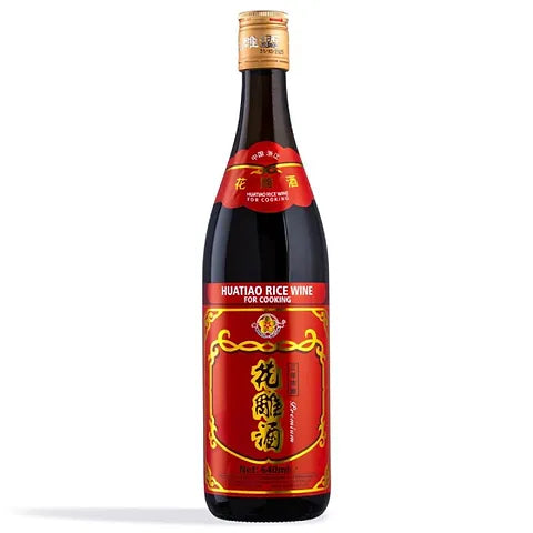 金梅 花雕酒 GOLD PLUM Huatiao Rice Wine 640ML