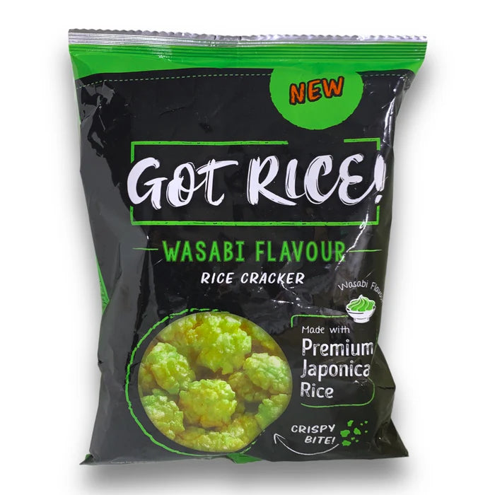 旺旺 芥末味米果 WANT WANT Got Rice Cracker Wasabi Flavor 85g