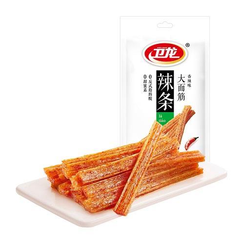 卫龙 大面筋 香辣味 WL La Tiao Spicy Gluten Sticks 106g