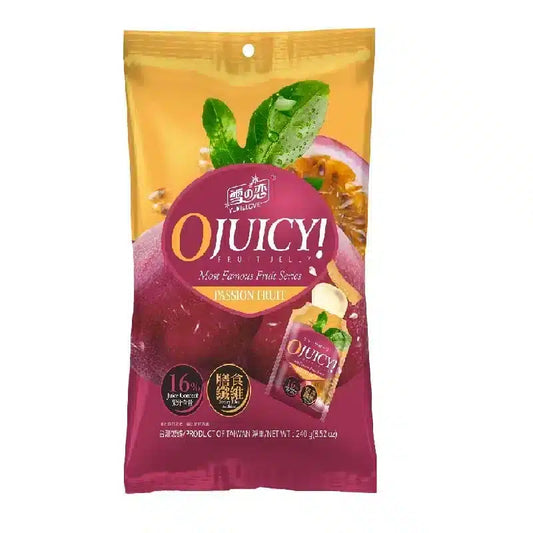 雪之戀 水平式 百香果凍 SG OJuicy! Jelly Passion Fruit Flavour 240g