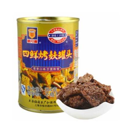 梅林 四鲜 烤麸 MA LING Roasted Gluten 354g