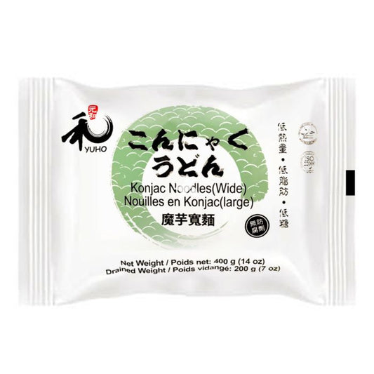 元和 魔芋寬麵 YUHO Konjac Shirataki Noodles Wild 400g