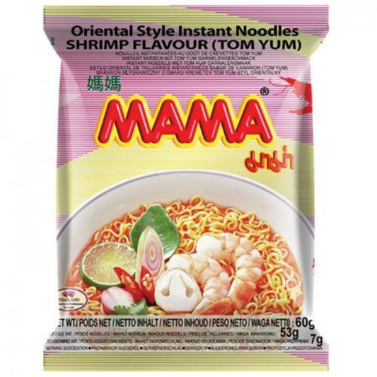 媽媽牌 冬蔭功蝦麵 MAMA Instant Noodles Shrimp Tom Yum Flavour 60g