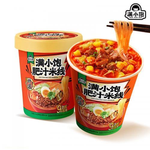 滿小飽肥汁米線杯面(桶裝) MXB Rice Noodle Rich Soup Cup 112.6g