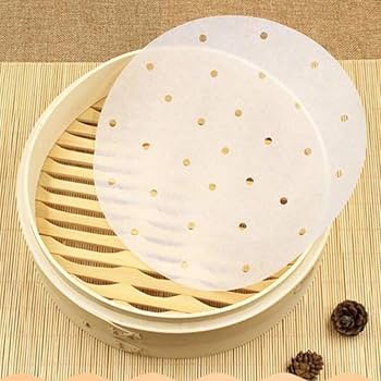 5.5吋 蒸籠底點心紙 5.5 inches Steamer Paper, Non-slip Baking Mat, Steamer Liners 400pcs