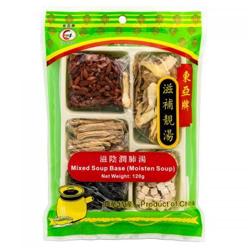 東亞牌 滋補潤肺湯 EA Mixed Soup Base(Moisten Soup) 120g