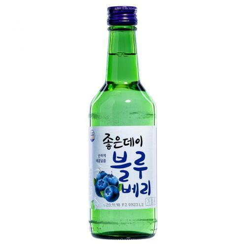 舞鶴韓國燒酒 藍莓味 Good Day Soju Blueberry Soju 360ML 13.5%