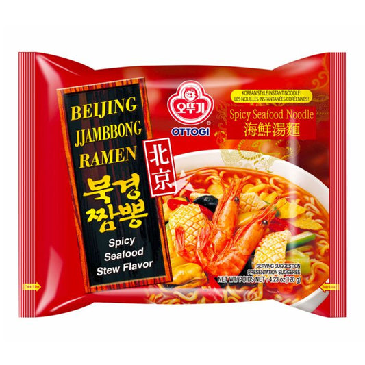 不倒翁 北京海鮮湯麵 OTTOGI Bejing Spicy Seafood Noodle 120g