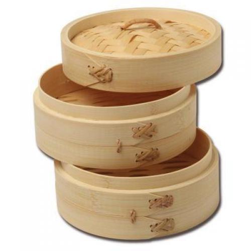 6吋 竹蒸籠(套裝) 6-inches Bamboo Steamer (Set)