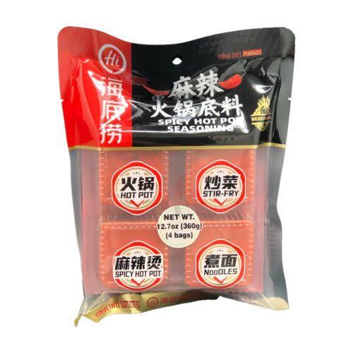 海底捞 小方块麻辣火锅底料 HDL Spicy Hot Pot Soup Base 360g