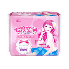 七度空间10片丝柔日用薄型245（粉优雅） SPACE7-SANITARY TOWELS 245MM (DAY USE)