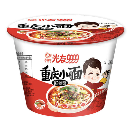 光友 重慶小面麻辣味 碗裝 GUANG YOU Chongqing Instant Noodle (Non-Fried, Spicy Hot in Bowl 105g