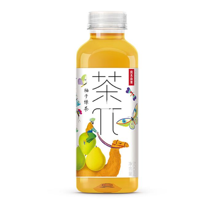 农夫山泉茶π 柚子绿茶 NFS Grapefruit Green Tea 500ML